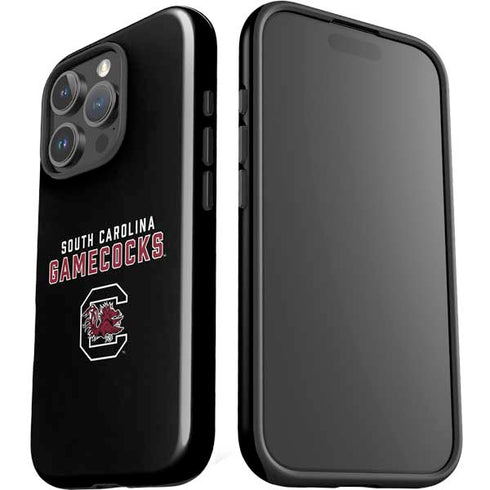 University of South Carolina Gamecocks Black iPhone 16 Pro Max Impact Case