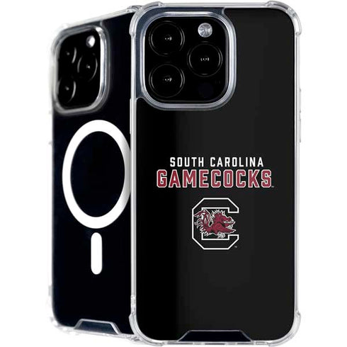 University of South Carolina Gamecocks Black iPhone 16 Pro Max MagSafe Case