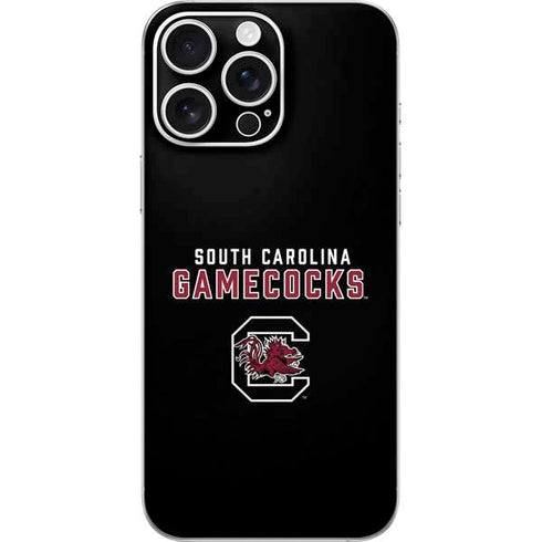 University of South Carolina Gamecocks Black iPhone 16 Pro Max Skin