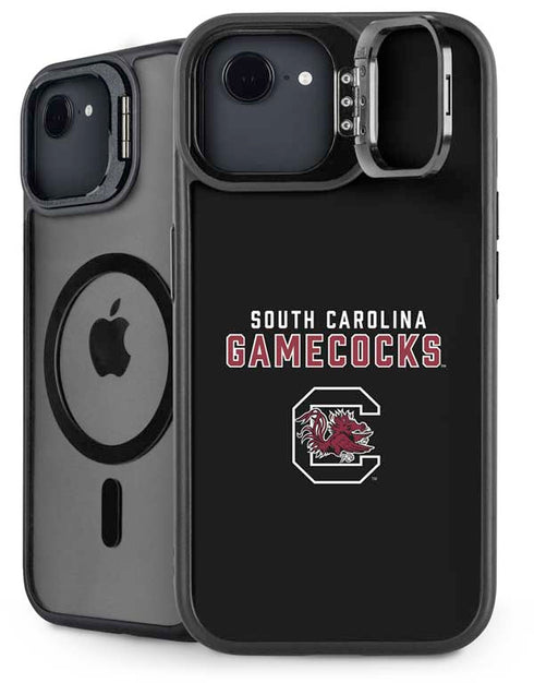 University of South Carolina Gamecocks Black iPhone 16e Kickstand Case