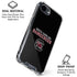 University of South Carolina Gamecocks Black iPhone 16e Clear Case