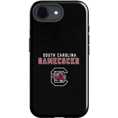 University of South Carolina Gamecocks Black iPhone 16e Impact Case