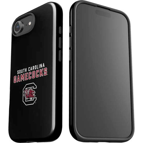 University of South Carolina Gamecocks Black iPhone 16e Impact Case