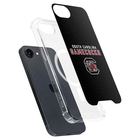 University of South Carolina Gamecocks Black iPhone 16e MagSafe Case
