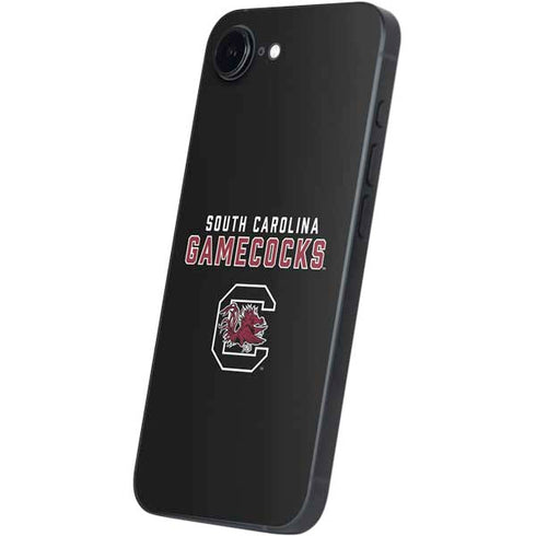 University of South Carolina Gamecocks Black iPhone 16e Skin