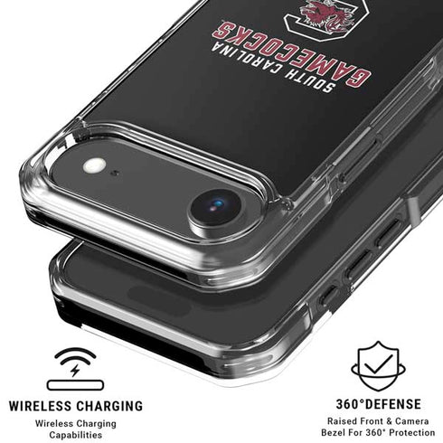University of South Carolina Gamecocks Black iPhone 17 Air MagSafe Case
