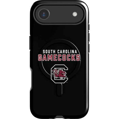 University of South Carolina Gamecocks Black iPhone 17 Air Magsafe Impact Case