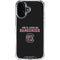 University of South Carolina Gamecocks Black iPhone 17 Clear Case