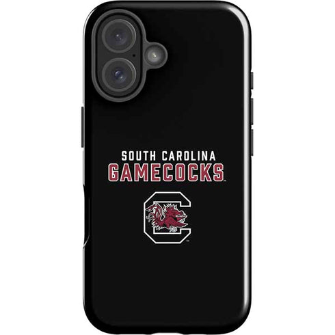 University of South Carolina Gamecocks Black iPhone 17 Impact Case