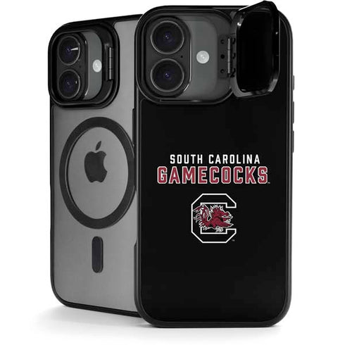 University of South Carolina Gamecocks Black iPhone 17 Kickstand Case
