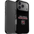 University of South Carolina Gamecocks Black iPhone 17 Pro Impact Case