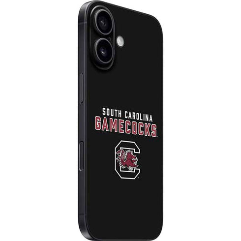 University of South Carolina Gamecocks Black iPhone 17 Skin