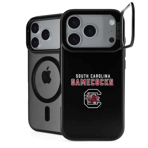 University of South Carolina Gamecocks Black iPhone 18 Pro Max Kickstand Case