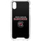 University of South Carolina Gamecocks Black iPhone XS Clear Case