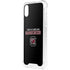 University of South Carolina Gamecocks Black iPhone XS Clear Case