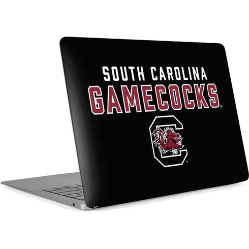 University of South Carolina Gamecocks Black Apple MacBook Air Skin