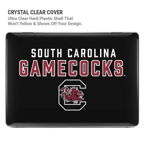 University of South Carolina Gamecocks Black MacBook Pro 14in (2021-24) Case plus Skin