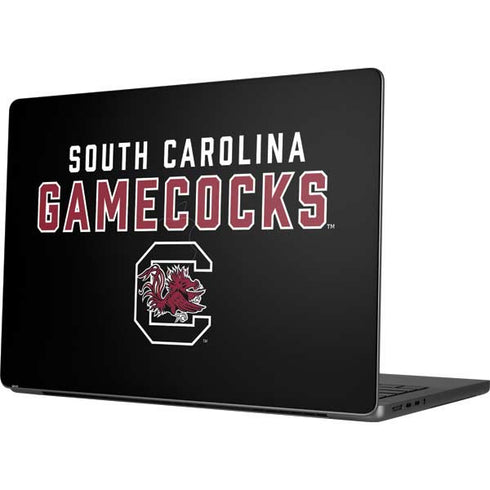 University of South Carolina Gamecocks Black Apple MacBook Pro 14-inch Skin