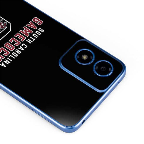 University of South Carolina Gamecocks Black Moto G Play 4G (2024) Skin