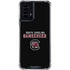 University of South Carolina Gamecocks Black Moto G Power 5G (2024) Clear Case