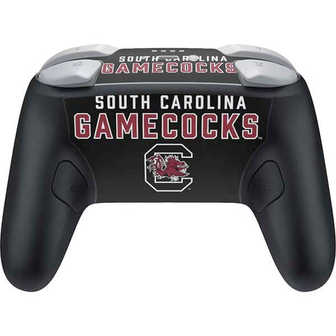 University of South Carolina Gamecocks Black Nintendo Switch 2 (2025) Pro Controller Skin