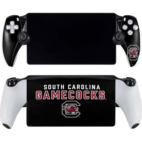 University of South Carolina Gamecocks Black PlayStation Portal Remote Player Skin