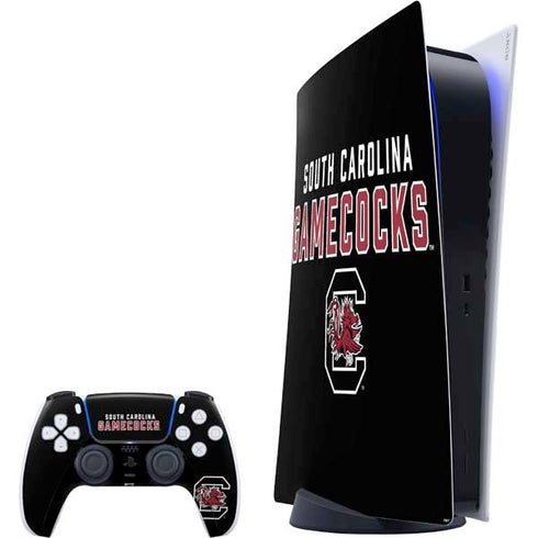 University of South Carolina Gamecocks Black PlayStation PS5 Skins