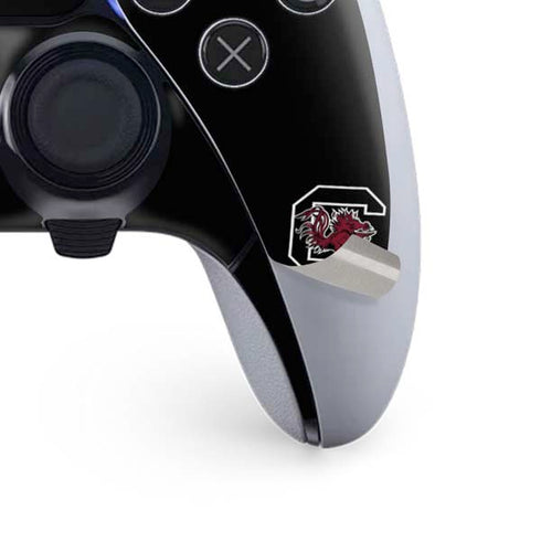 University of South Carolina Gamecocks Black PS5 DualSense Edge Pro Controller Skin