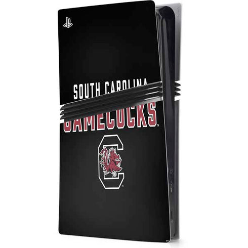 University of South Carolina Gamecocks Black PS5 Pro Console Skin