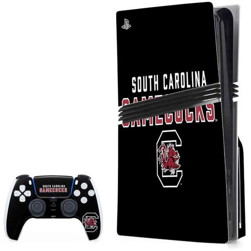 University of South Carolina Gamecocks Black PlayStation PS5 Skins