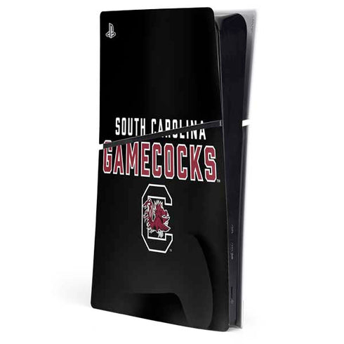 University of South Carolina Gamecocks Black PS5 Slim Digital Edition Console Skin