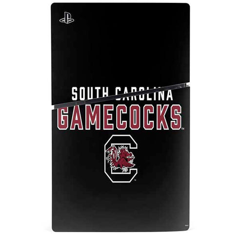University of South Carolina Gamecocks Black PS5 Slim Digital Edition Console Skin