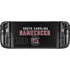 University of South Carolina Gamecocks Black Steam Deck Handheld Gaming Computer Skin