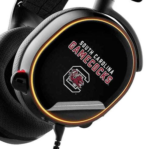 University of South Carolina Gamecocks Black SteelSeries Arctis 3 Skin