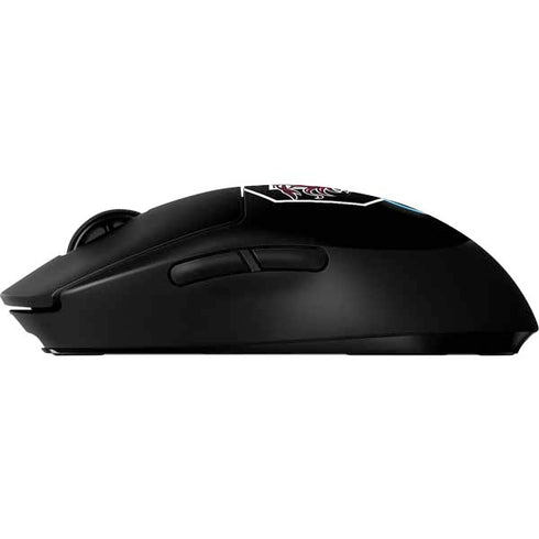 University of South Carolina Gamecocks Logo Black G Pro Wireless Gaming Mouse Skin