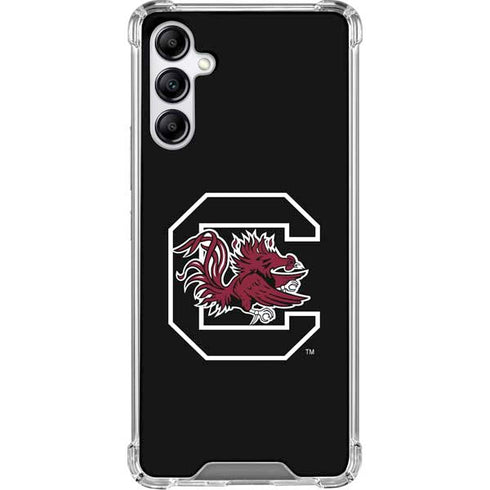 University of South Carolina Gamecocks Logo Black Gabb Phone 4 Clear Case