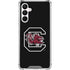 University of South Carolina Gamecocks Logo Black Galaxy A16 5G Clear Case