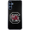 University of South Carolina Gamecocks Logo Black Galaxy A35 5G Clear Case
