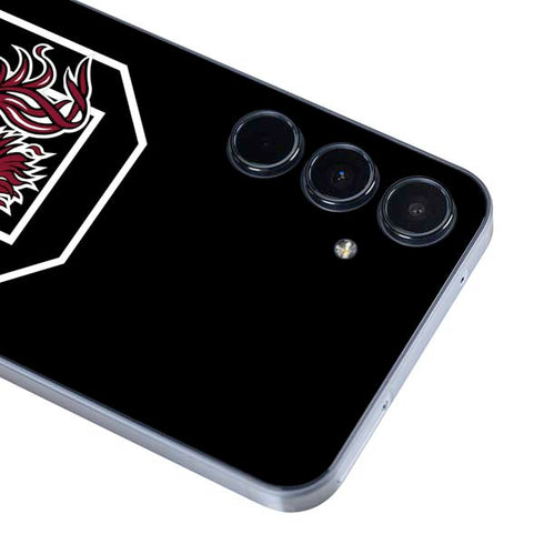 University of South Carolina Gamecocks Logo Black Galaxy A35 5G Skin