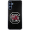 University of South Carolina Gamecocks Logo Black Galaxy A55 5G Clear Case