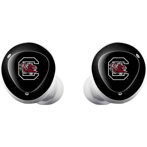 University of South Carolina Gamecocks Logo Black Galaxy Buds Plus Skin