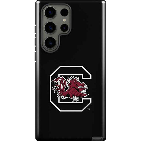 University of South Carolina Gamecocks Logo Black Galaxy S23 Ultra Pro Case
