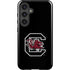 University of South Carolina Gamecocks Logo Black Galaxy S25 Impact Case