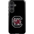 University of South Carolina Gamecocks Logo Black Galaxy S25 Plus Impact Case