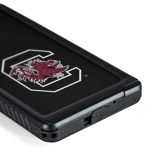 University of South Carolina Gamecocks Logo Black Galaxy S24 Ultra Waterproof Case