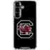 University of South Carolina Gamecocks Logo Black Galaxy S26 Clear Case