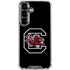 University of South Carolina Gamecocks Logo Black Galaxy S26 Plus Clear Case