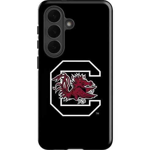 University of South Carolina Gamecocks Logo Black Galaxy S26 Plus Impact Case