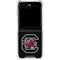 University of South Carolina Gamecocks Logo Black Galaxy Z Flip6 Clear Case