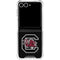 University of South Carolina Gamecocks Logo Black Galaxy Z Flip7 Clear Case